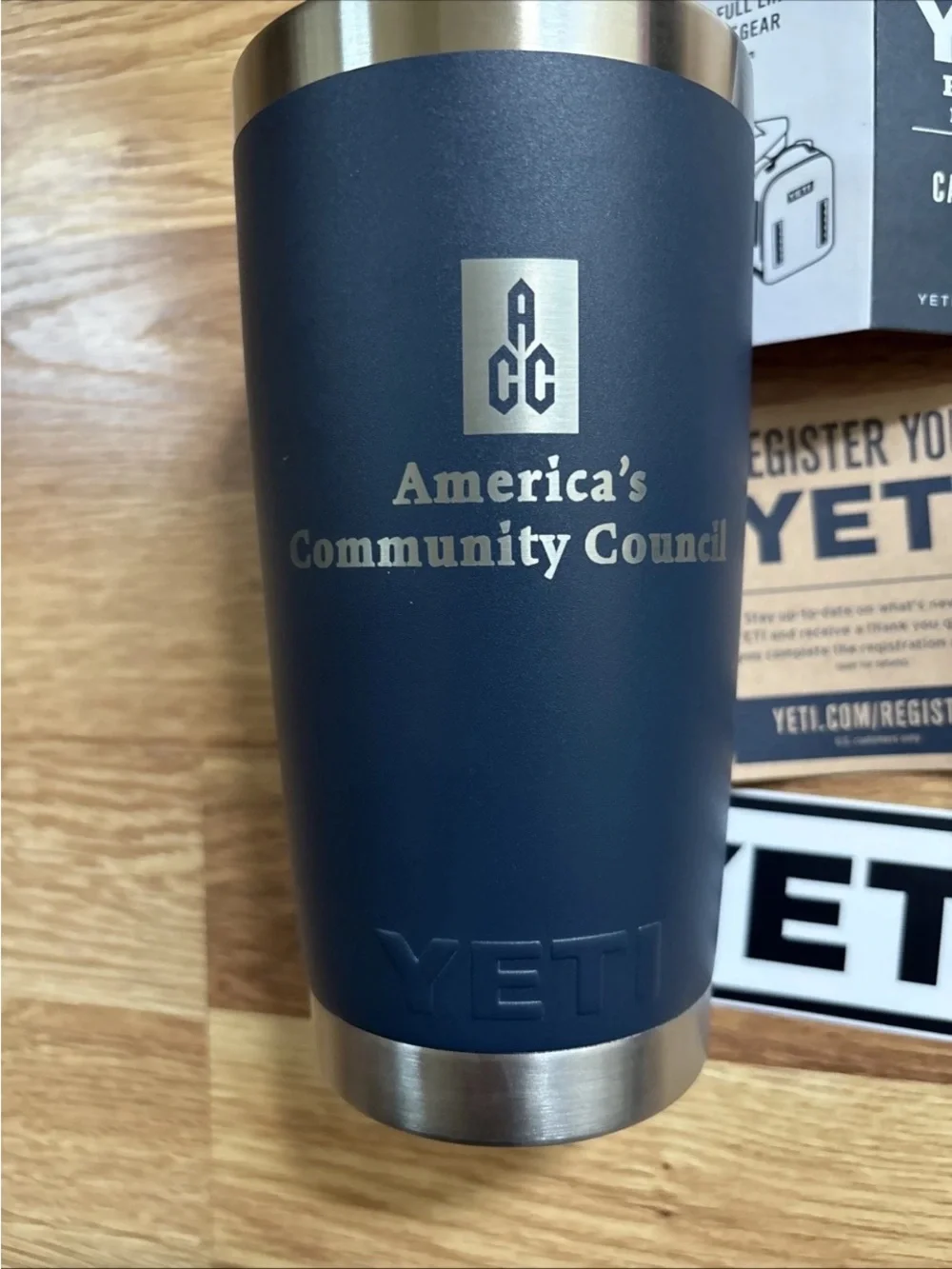 YETI Tumbler and Lid